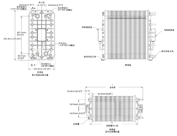 西門子熱水消毒型CEDI模堆